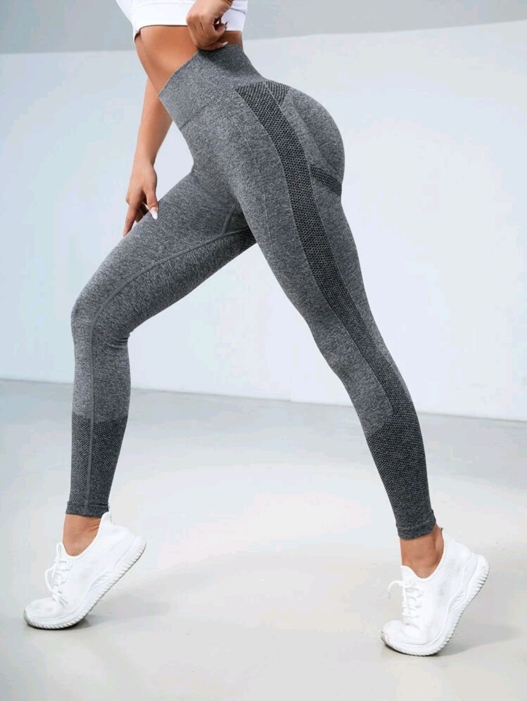 Dark Grey Seamless Leggings