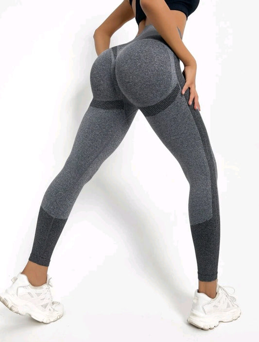 Dark Grey Seamless Leggings